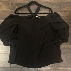 Loft Black Women's Off-Shoulder Top